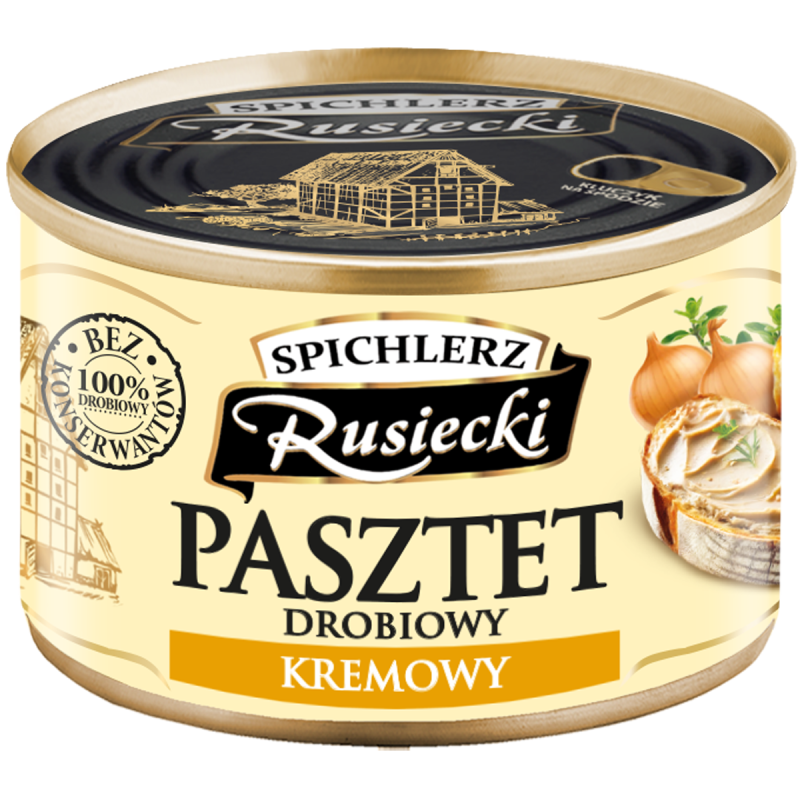 Spichlerz Rusiecki Pasztet drobiowy kremowy 160g